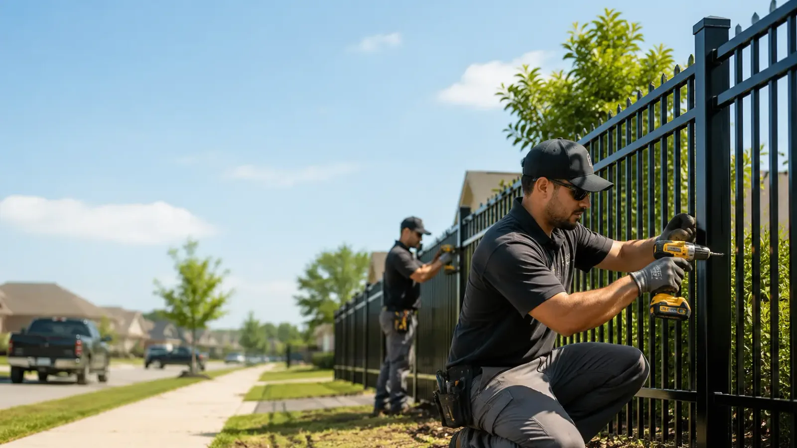 Metal Fence Installation in Wellsville, UT